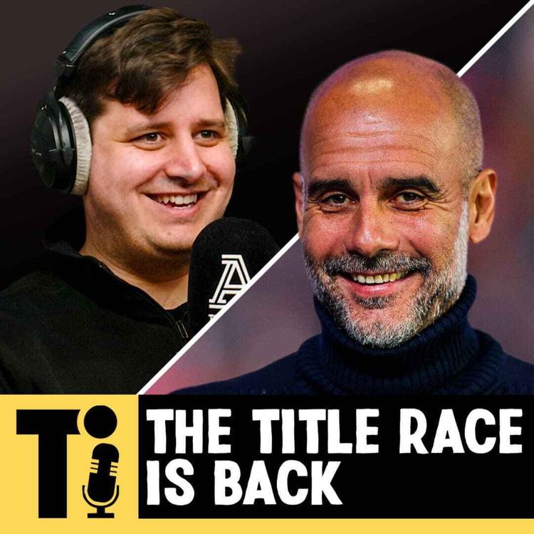 cover art for LIVE: The title race is back! Man City win, Arsenal lose