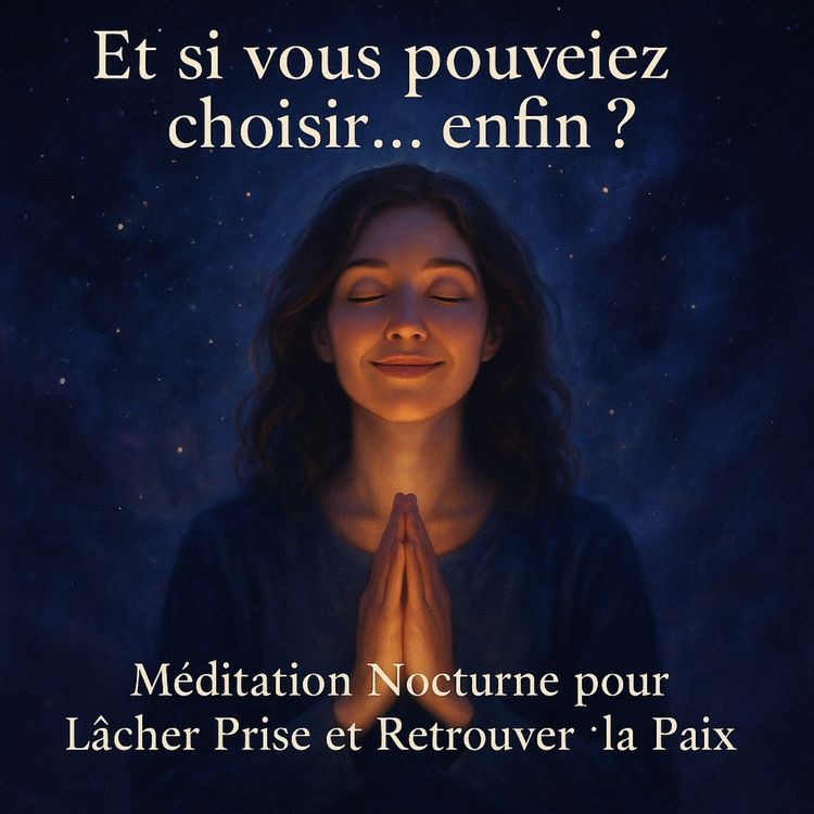 cover art for ✨ Et si vous pouviez enfin choisir ? Méditation Nocturne pour Lâcher Prise Profondément
