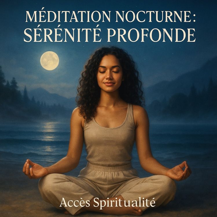 cover art for 🌙 Méditation Anti-Angoisse ： Endormez-vous Facilement et Libérez Vos Peurs  et Ruminations 🌙