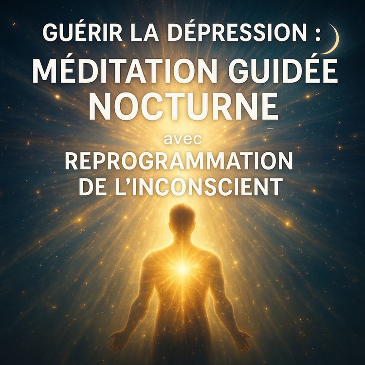 cover art for 🧘‍♀️ Guérir la Dépression ： Méditation Guidée Nocturne avec Reprogrammation de l’Inconscient 🌙✨