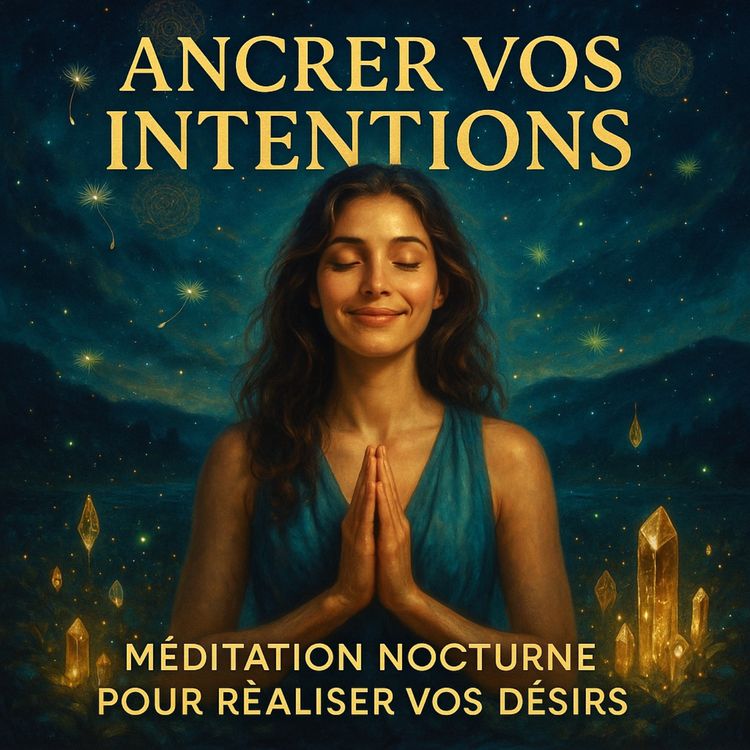 cover art for Ancrer Vos Intentions dans l’Inconscient et réaliser vos désirs I Méditation Guidée du Soir