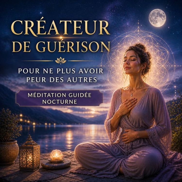 cover art for Créateur de Guérison ✨ Ne Plus Avoir Peur des Autres | Méditation Guidée Nocturne pour Libérer l’Anxiété Sociale