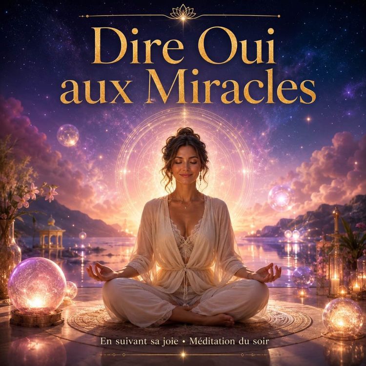 cover art for Dire Oui aux Miracles en Suivant Sa Joie | Méditation du Soir pour Attirer le Positif