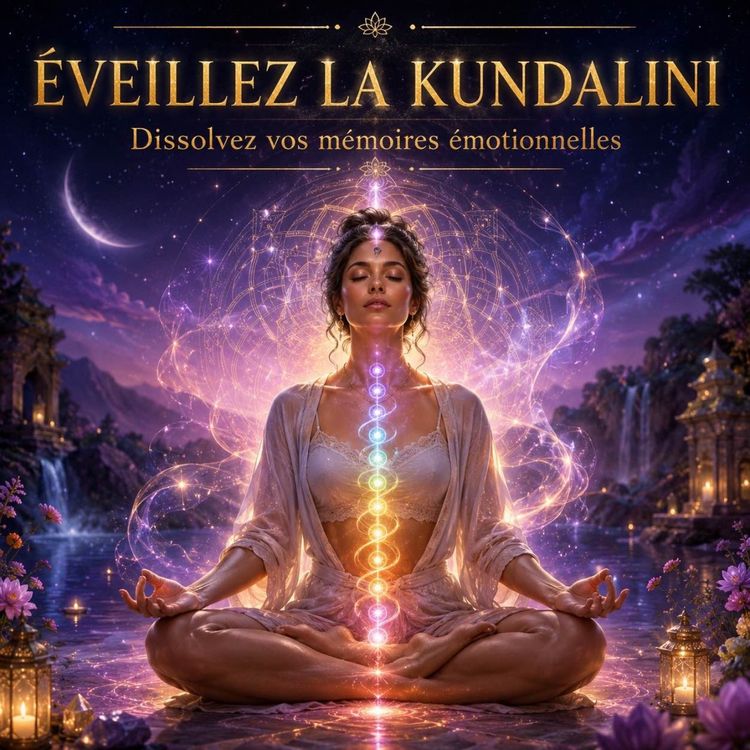 cover art for Éveillez la Kundalini pendant le Sommeil : Libération des Mémoires Émotionnelles & Guérison Intérieure