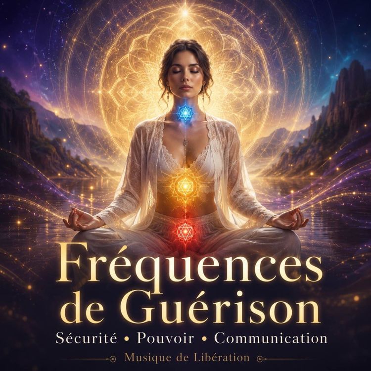 cover art for Fréquences de Guérison des Chakras pour Sécurité Pouvoir et Communication