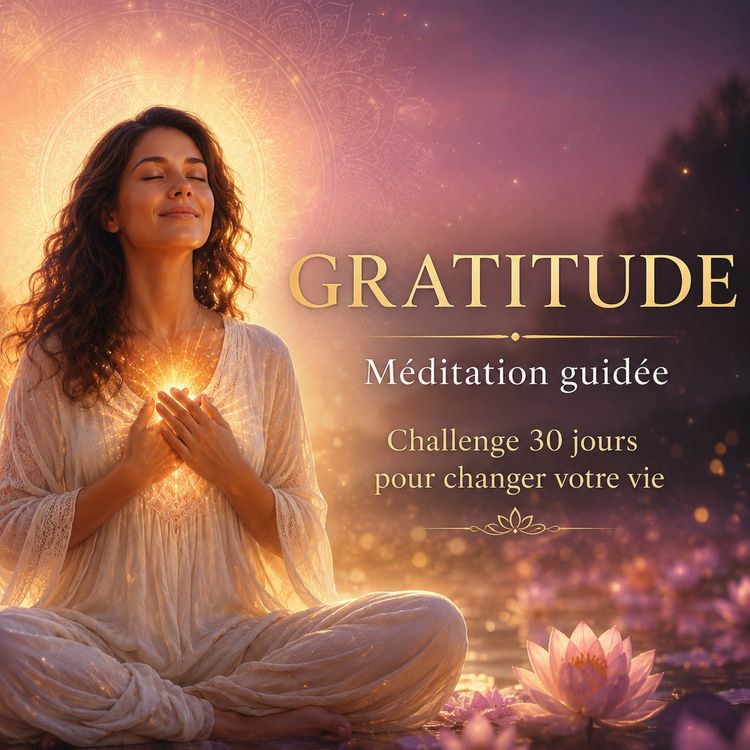 cover art for Gratitude : Méditation Guidée & Challenge de 30 Jours pour Transformer Votre Vie