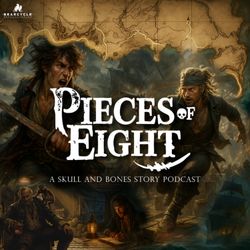 cover art for Pieces of Eight: A Skull and Bones Story