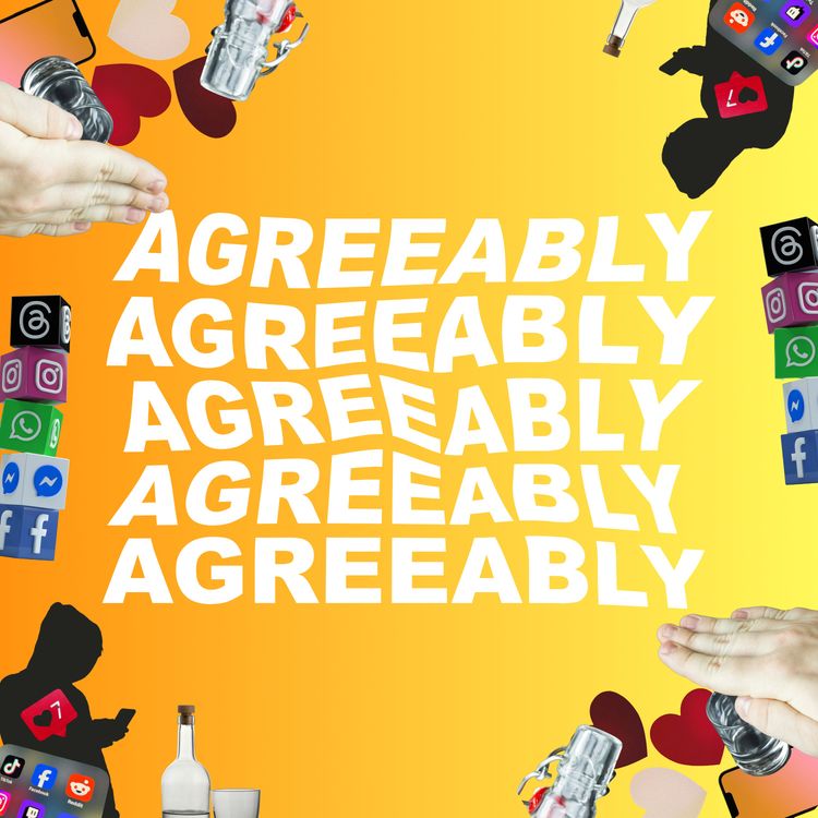 cover art for Should social media usage be recommended like alcohol units?