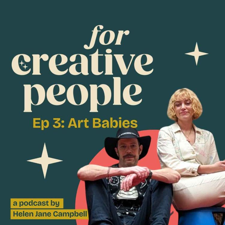 cover art for Episode 3: 'Art Babies' (an interview with jdwoof & Steve Xoh)