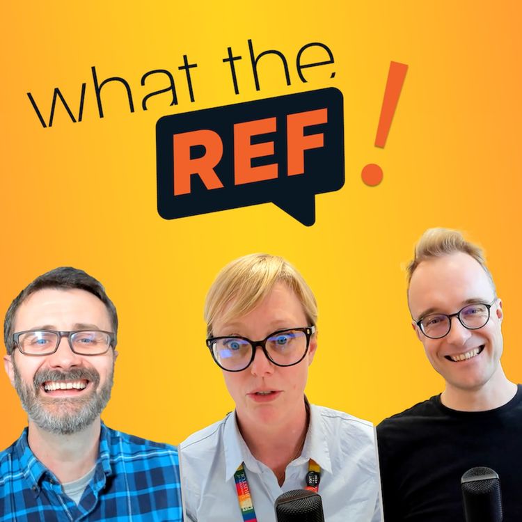 cover art for What the REF do people want to know?!