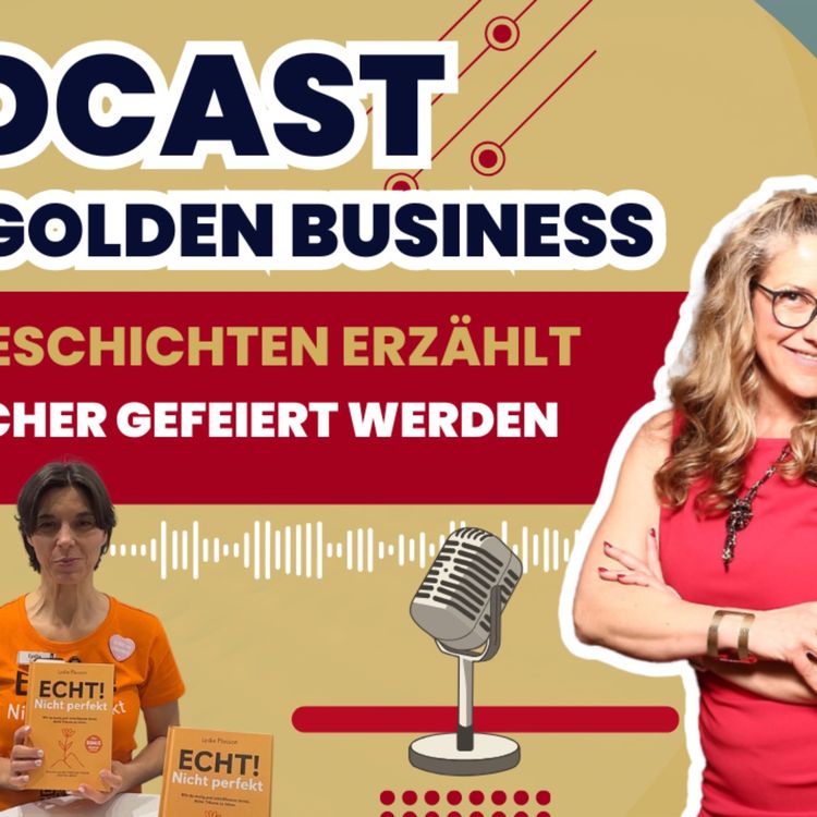 cover art for Echt! Nicht perfekt – Mit Lydia Plasson über Mut, Schreiben und 13 ehrliche Kapitel