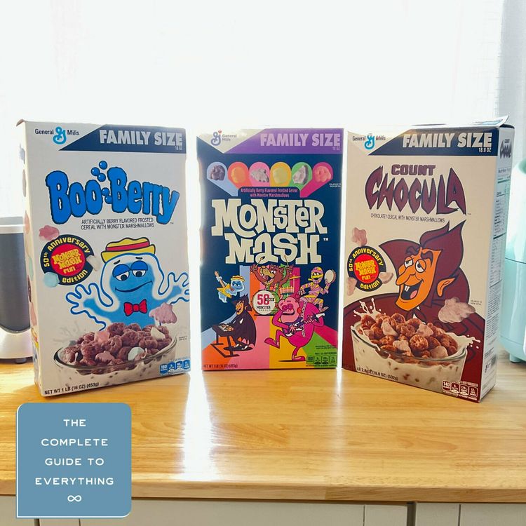 cover art for Monster Cereals