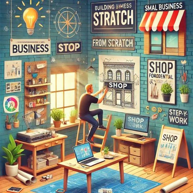 cover art for "Building Your Dream Business: The First 5 Steps to Success"