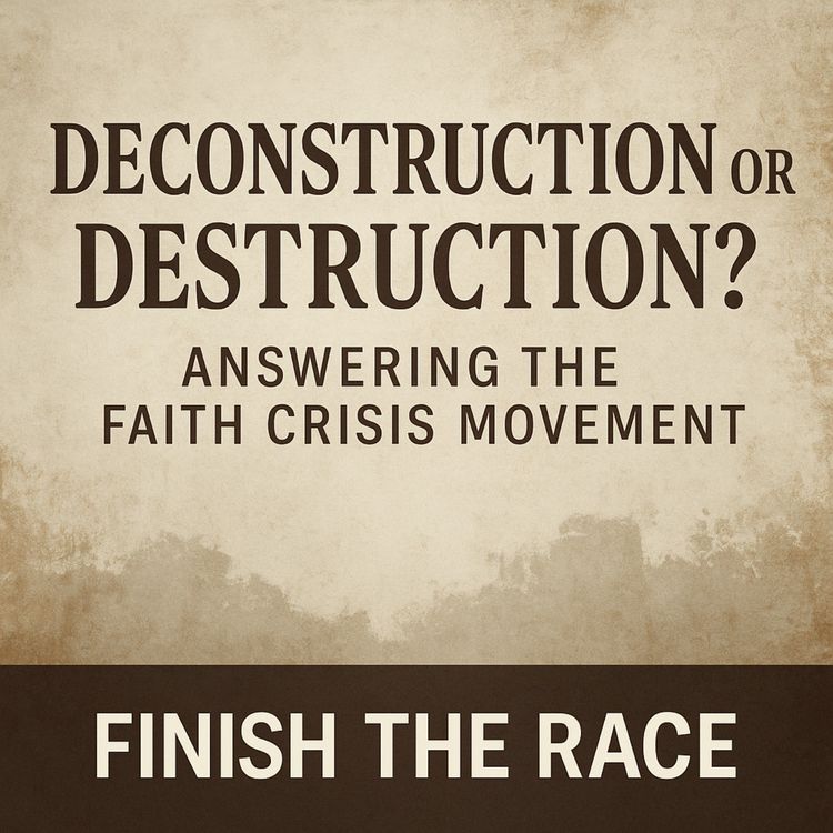cover art for Deconstruction or Destruction? Answering the Faith Crisis Movement