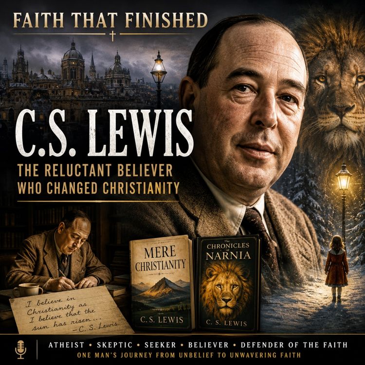 cover art for C.S. Lewis: The Reluctant Believer Who Changed Christianity