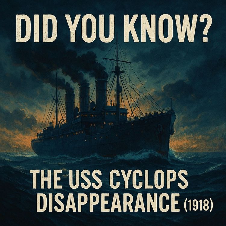 cover art for The USS Cyclops Disappearance (1918)