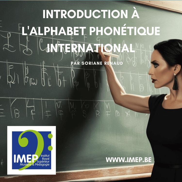 cover art for Opéra : introduction à l'Alphabet phonétique international