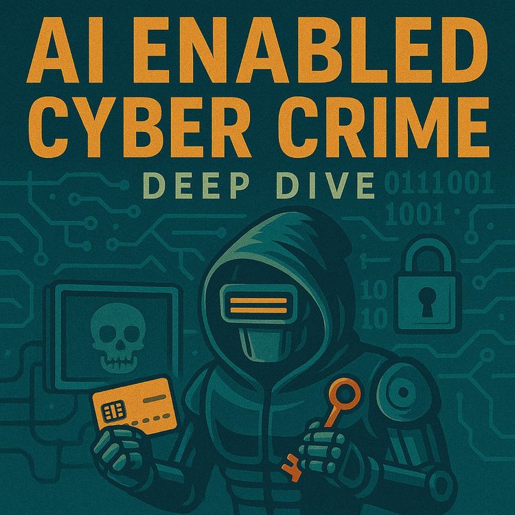 cover art for AI Enabled Cyber Crime - deep dive