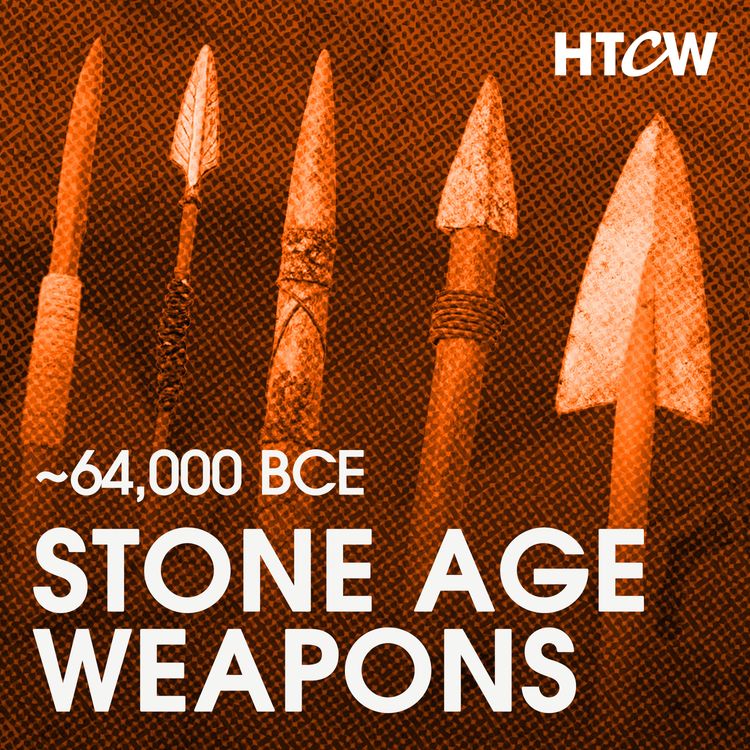 cover art for [~64,000BCE] - The Bow & Arrow: A Brief History of Stone Age Weapon Technologies and Their Impact on Humanity