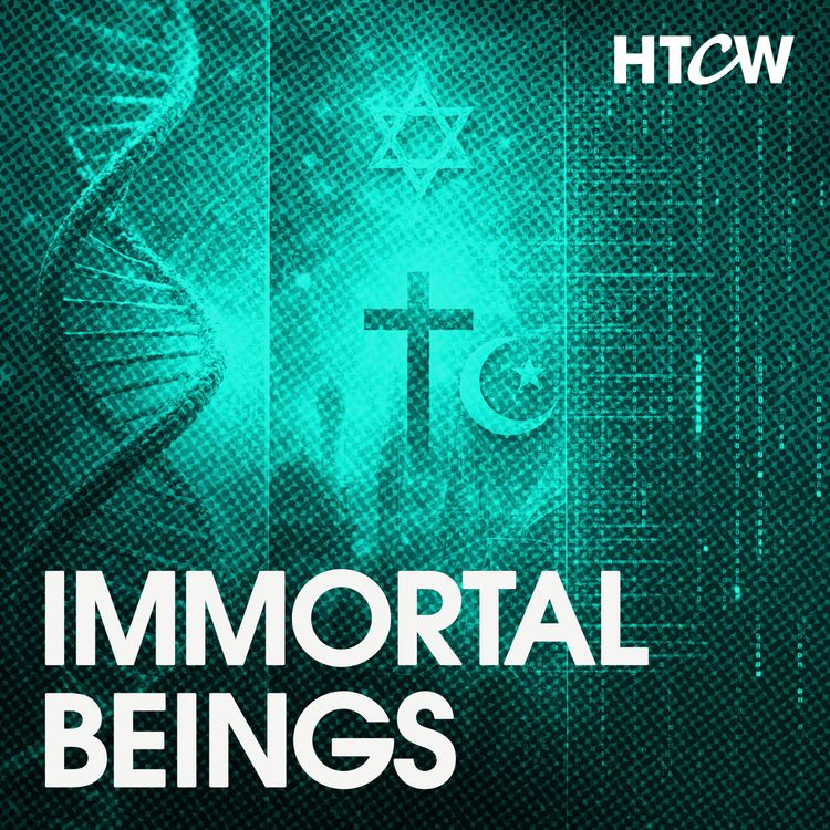 cover art for Immortal Beings: The Selfish History of Things That Refuse To Die - From DNA & Religion to Memes & Digital Gods
