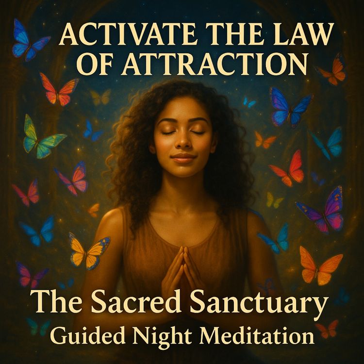 cover art for Activate the Law of Attraction： The Sacred Sanctuary - Guided Night Meditation