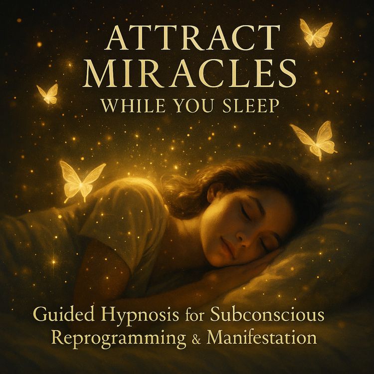 cover art for Attract Miracles While You Sleep: Night Hypnosis to Unlock the Impossible