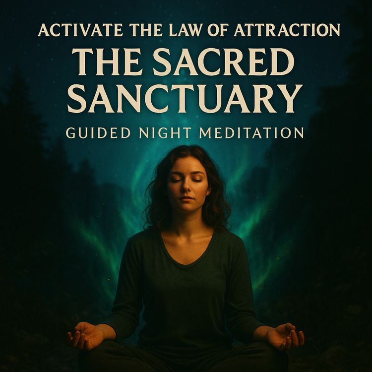 cover art for The Sacred Sanctuary Within: Activate the Law of Attraction While You Sleep