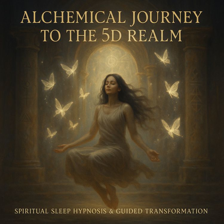 cover art for Alchemical Journey to 5D : Spiritual Transformation｜Guided Meditation ｜ Hypnosis for Sleep