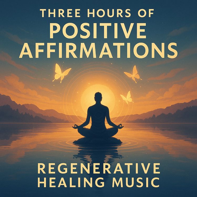 cover art for Three Hours of Positive Affirmations - Regenerative Healing Music