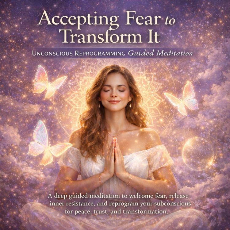 cover art for Accepting Fear to Transform It | Unconscious Reprogramming Guided Meditation