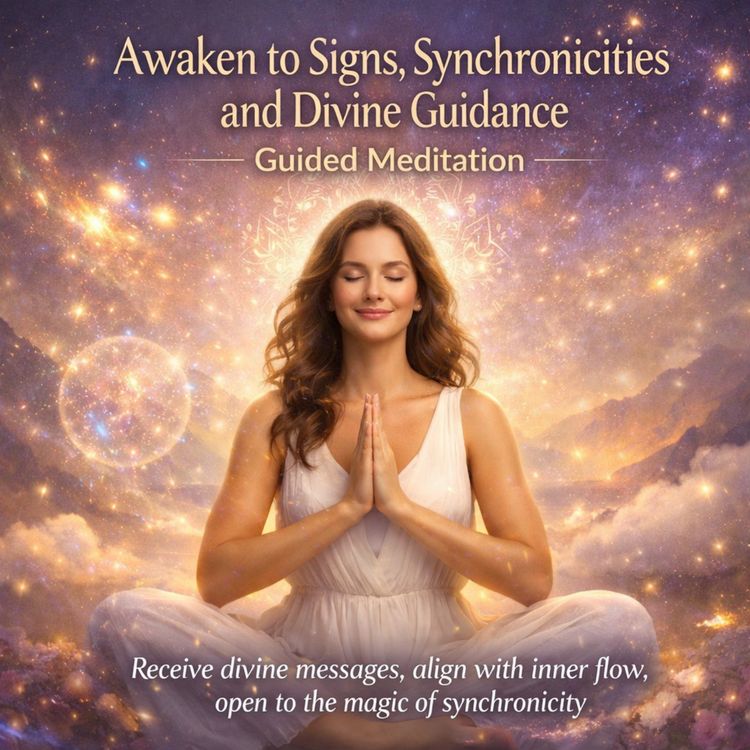 cover art for Awaken to Signs, Synchronicities and Divine Guidance | Guided Meditation