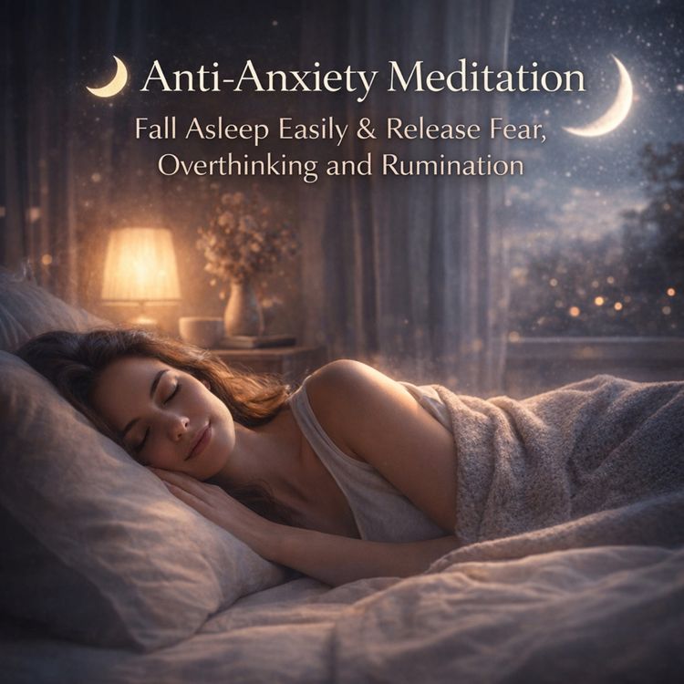 cover art for 🌙 Anti-Anxiety Meditation: Fall Asleep Easily & Release Fear, Overthinking and Rumination