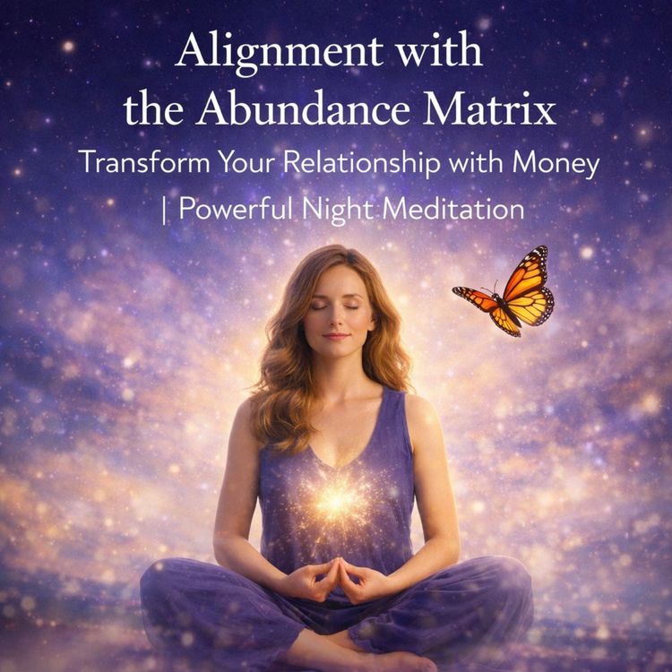 cover art for Alignment with the Abundance Matrix: Transform Your Relationship with Money | Powerful Night Meditation