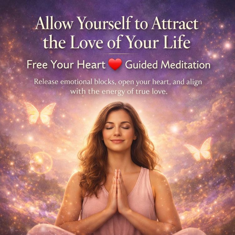 cover art for Allow Yourself to Attract the Love of Your Life | Free Your Heart ❤️ Guided Meditation