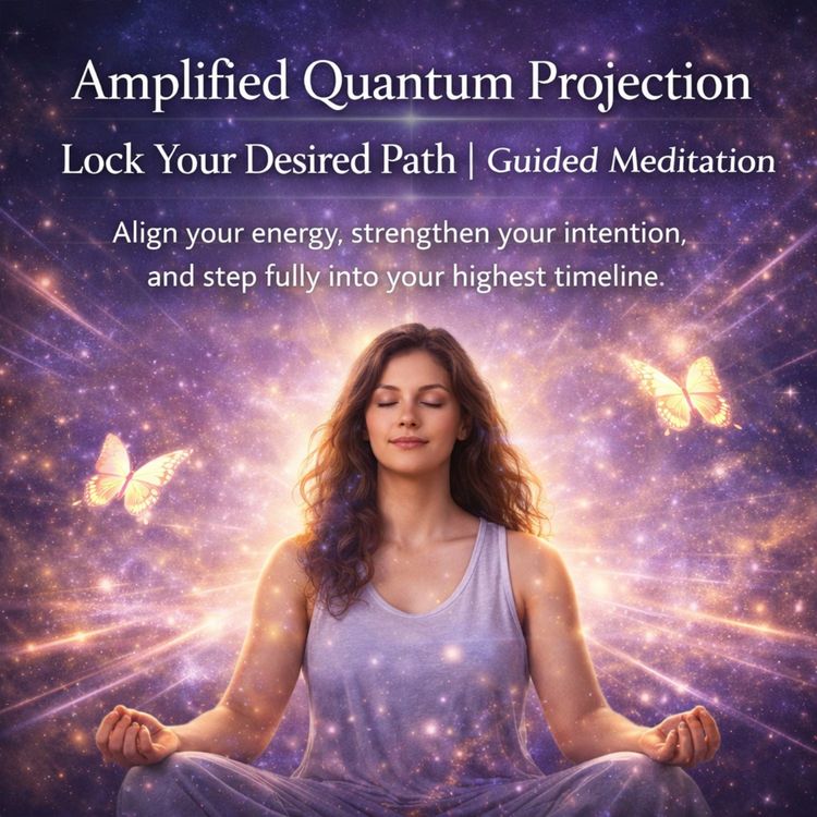 cover art for Amplified Quantum Projection: Lock Your Desired Path | Guided Meditation