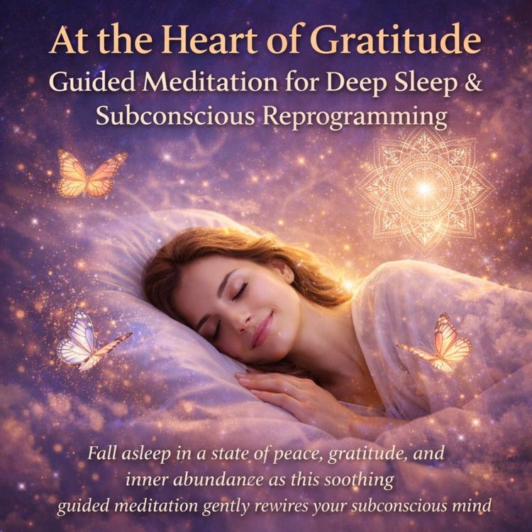 cover art for At the Heart of Gratitude | Guided Meditation for Deep Sleep & Subconscious Reprogramming