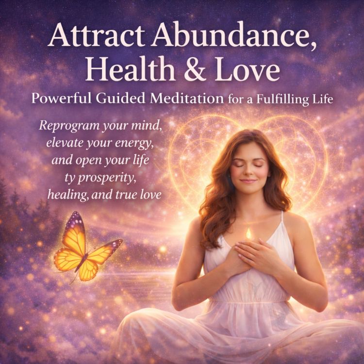 cover art for Attract Abundance, Health & Love | Powerful Guided Meditation for a Fulfilling Life