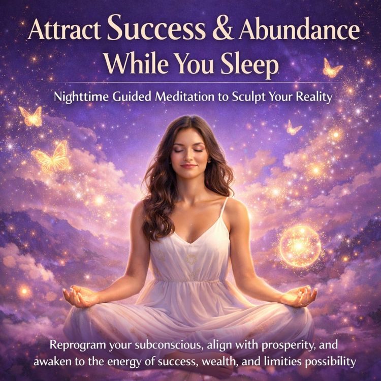 cover art for Attract Success & Abundance While You Sleep | Nighttime Guided Meditation to Sculpt Your Reality