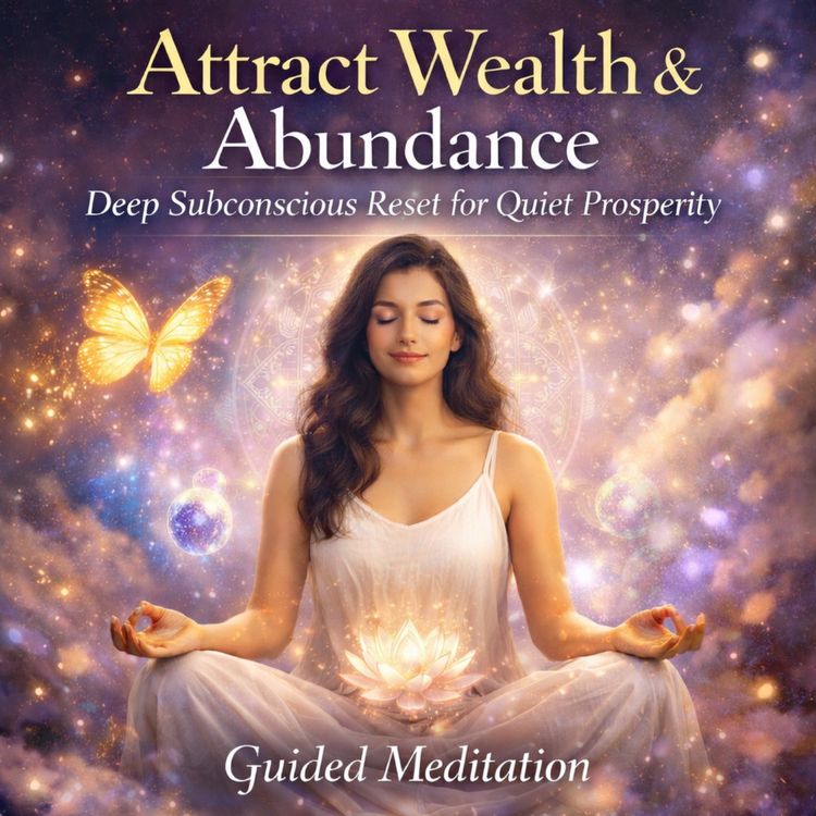 cover art for Attract Wealth & Abundance | Deep Subconscious Reset for Quiet Prosperity – Guided Meditation