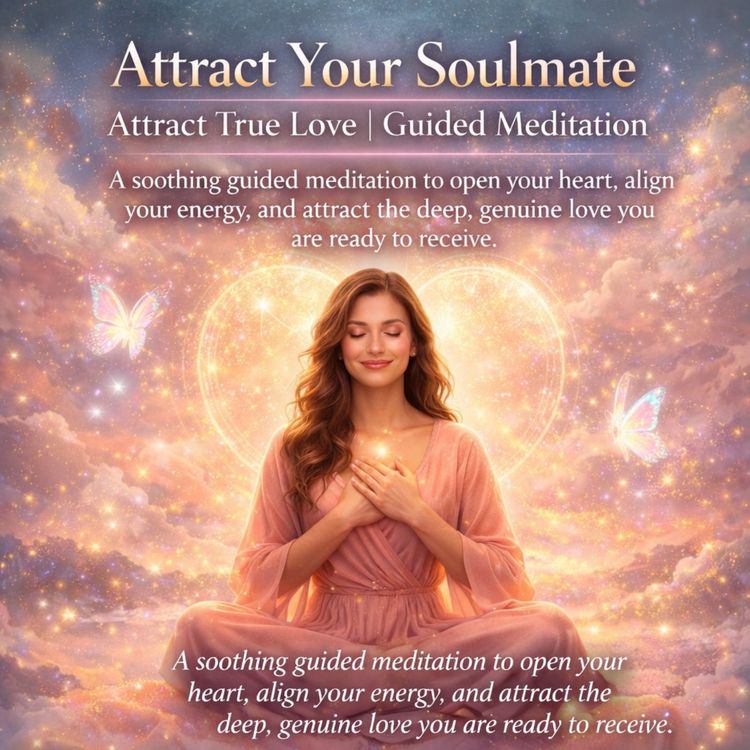 cover art for Attract Your Soulmate | Attract True Love | Guided Meditation for Love, Alignment & Manifestation