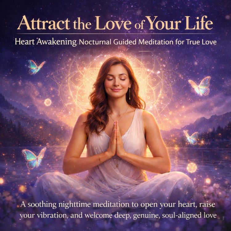 cover art for Attract the Love of Your Life | Heart Awakening Nocturnal Guided Meditation for True Love