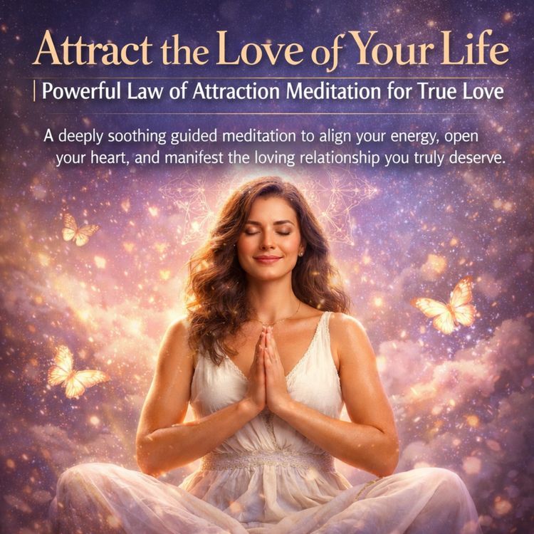 cover art for Attract the Love of Your Life | Powerful Law of Attraction Meditation for True Love