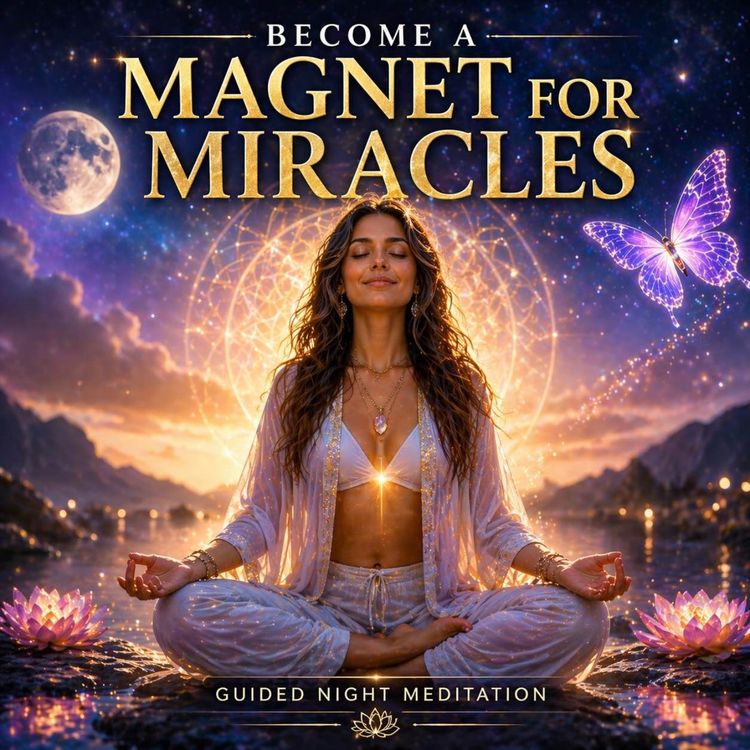 cover art for Become a Magnet for Miracles | Guided Night Meditation for Deep Sleep