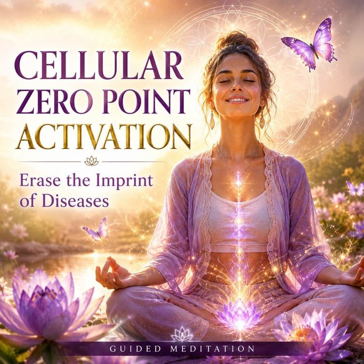 cover art for Cellular Zero Point Activation ✨ Erase the Imprint of Disease & Restore Divine Healing Frequency | Guided Meditation
