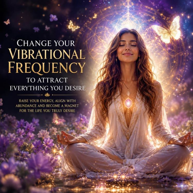 cover art for Change Your Vibrational Frequency to Attract Everything You Desire
