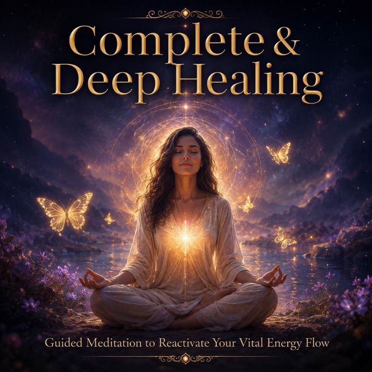 cover art for Complete & Deep Healing: Guided Meditation to Reactivate Your Vital Energy Flow