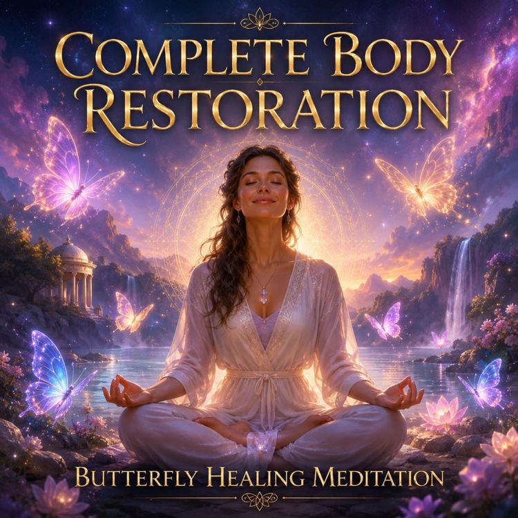 cover art for Complete Body Restoration: Butterfly Healing Meditation for Deep Renewal & Energy Healing