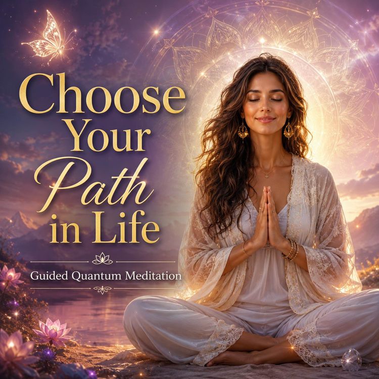 cover art for Choose Your Path in Life: Guided Quantum Meditation for Clarity, Alignment & Soul Purpose