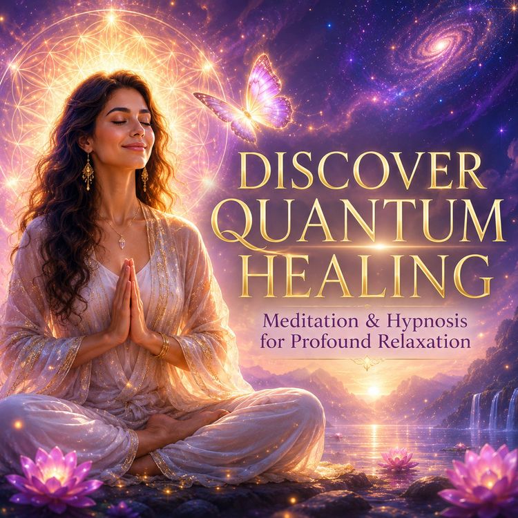 cover art for Quantum Healing Meditation & Hypnosis for Deep Relaxation, Inner Peace and Energy Reset