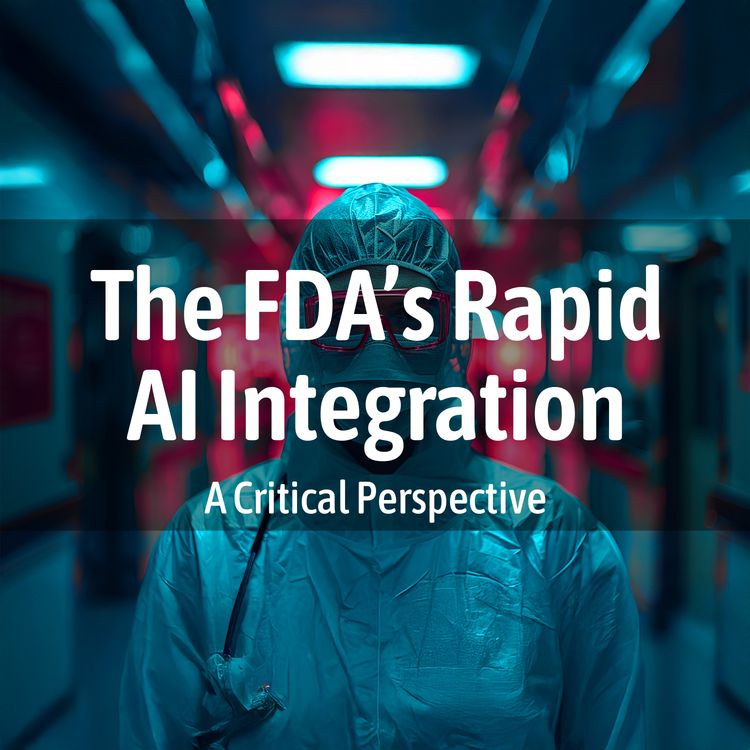cover art for The FDA’s Rapid AI Integration - A Critical Perspective